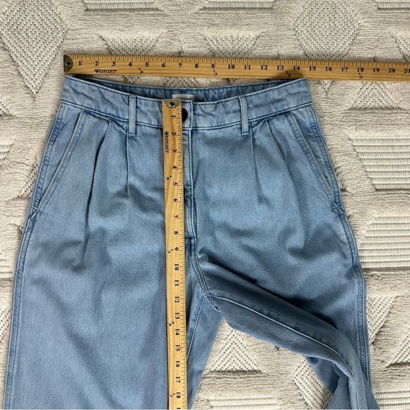 Aritzia Wilfred Free Jeans Sz 8 High Waist Wide Leg - Picture 9 of 15